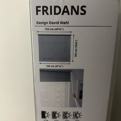Ikea Grey Fridans Blind
