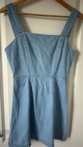 Woman  mini Denim dress