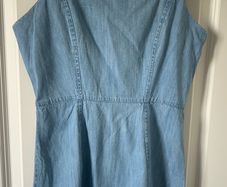 Woman  mini Denim dress