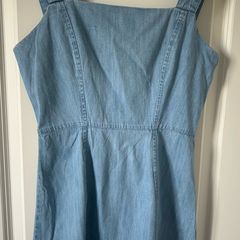 Woman  mini Denim dress