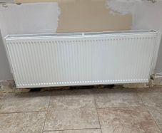 2 Double Wall Radiators (white)