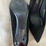 Suede black high heels Image 5