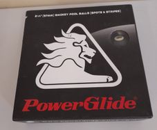 PowerGlide Pool Balls (57mm) 2 1/4 inch Spots & Stripes Full Size