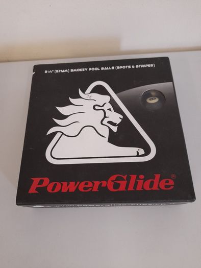 PowerGlide Pool Balls (57mm) 2 1/4 inch Spots & Stripes Full Size