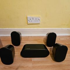 Samsung surround speakers.