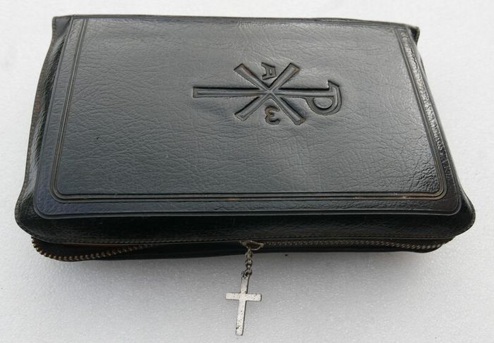 Vintage Saint Joseph Daily Missal Catholic Mass Prayer Book with Leather Cover