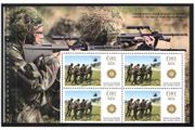2013 Ireland Irish defence Forces Commemorative Stamp Booklet Pane featuring Rescue Team Mint Never Hinged (MNH). Hibernian HP225
