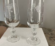 Stemmed glasses