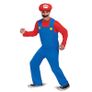 Super Mario Bros Brothers Costume Cosplay Fancy Dress Outfit Halloween Carnival Unisex Mens Women Adult Teens New with Hat and Mustache Image 2