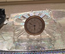 Waterford crystal clock