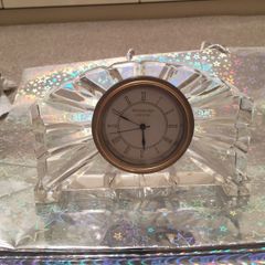 Waterford crystal clock