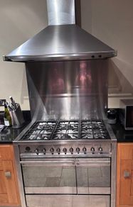 Smeg A2-5 100cm Dual Fuel Range Cooker, 6 rings