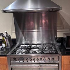 Smeg A2-5 100cm Dual Fuel Range Cooker, 6 rings