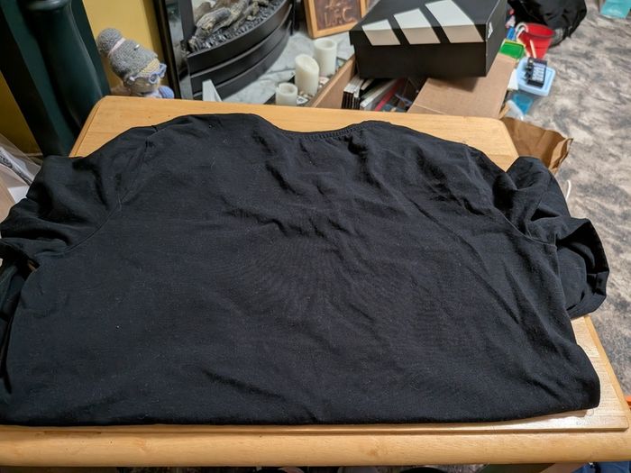 F&F black long sleeve t-shirt - UK 14