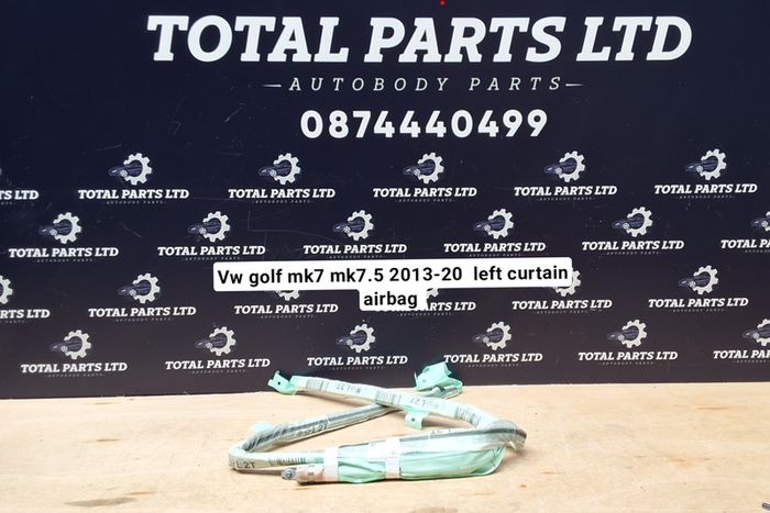 Vw golf mk7 mk7.5 2013-20 passenger curtain airbag