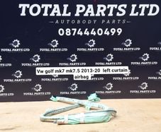 Vw golf mk7 mk7.5 2013-20 passenger curtain airbag