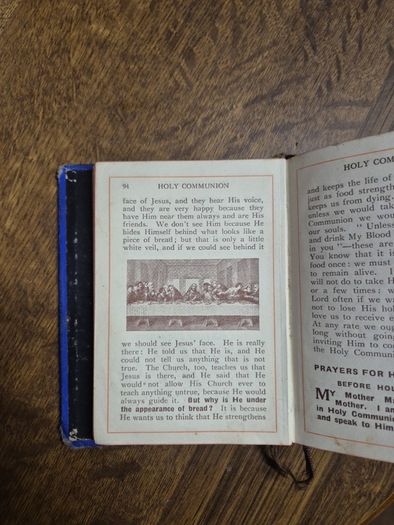 Vintage 1928 Our Father's House Children's Prayer Book