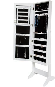Luxury Mirror Jewellery Cabinet - Free Delivery Nationwide