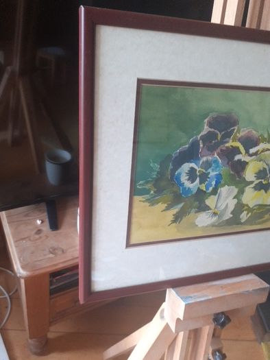 Oil painting.