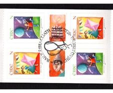2013 Ireland Greetings Stamp Booklet Fine Used With Dublin Pictorial Cancel (first day)