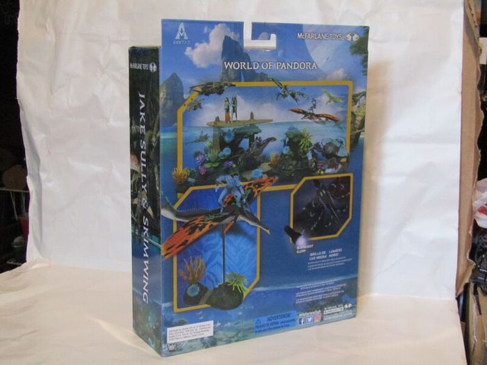 Avatar Movie Mcfarlane Toys Figure Playset Jake Sully And Skimwing Brand New Sealed
