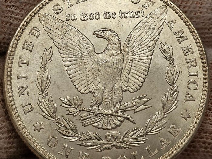 USA United States Silver 1887 Morgan Dollar Beautiful Uncirculated Lustrous Superb!