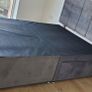 Double divan bed with 2 drawers Image 4