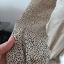 Zara printed dress ecru white with black dots, Small Image 7