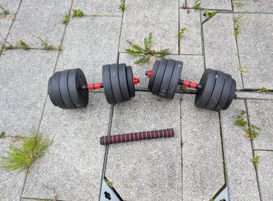 Adjustable Home Dumbbells 20kg each