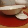 Teapot/Large China Tea Pot and Matching Bowl .. Price Drop Image 3