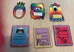 Brand new iron on patches