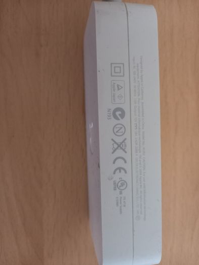 Apple power adapter with barrel connector