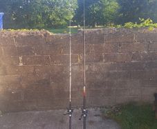 2 fishing rods