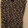 espirt black and white knee length dress Image 5