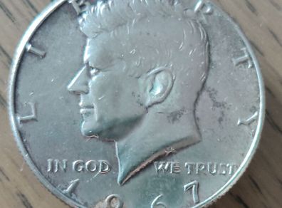 1967 Half Dollar Silver Kennedy