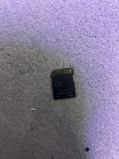 Jailbroken SD card suitable for Nintendo DS