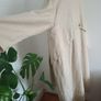 STAFF Hand made linen coat or dress , kimono one size 12- 14 - 16 Image 3