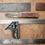 Squares, sliding bevel and ruler Image 2