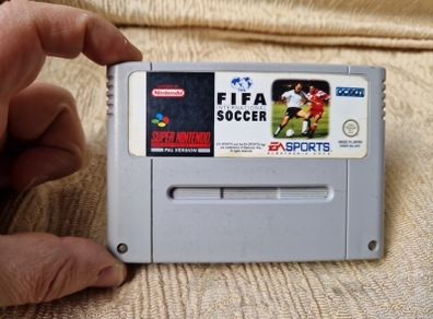 Fifa International Soccer Snes Super Nintendo Arcade Retro Games Original