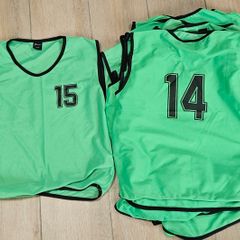 Set of Youth Sports Bibs
