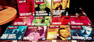Michael Caine Collection. Daily Mail DVD Lot.