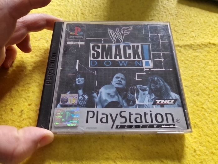 Smack Down PlayStation1 Ps1 PlayStation2 Ps2 Games Original