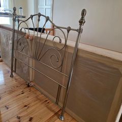 free kingsize divan bed base and headboard