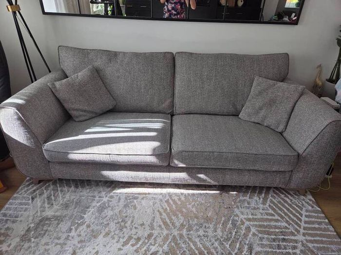 Beautiful grey sofa