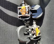 Shimano m324 Clipless & Flat Spd Pedals NOS