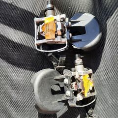 Shimano m324 Clipless & Flat Spd Pedals NOS