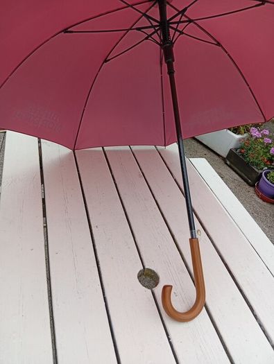 moretti beer umbrella