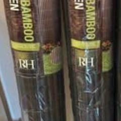 2 Artificial Bamboo Cane Screen.