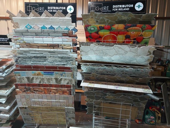 Natural Stone brick Effect 3D PVC Plastic Wall