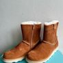 clarks girls suede boots, uk1 or eu33 Image 4